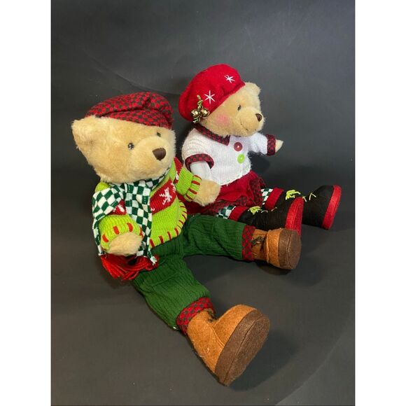 Charming Carolers Animated Singing Bears - Picture 3 of 6